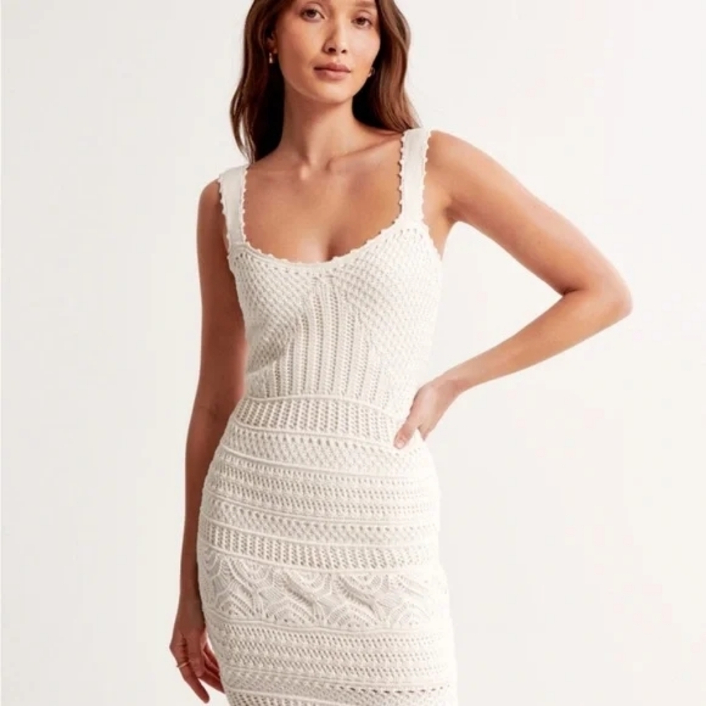 Abercrombie & Fitch Machine Knit Mini Dress